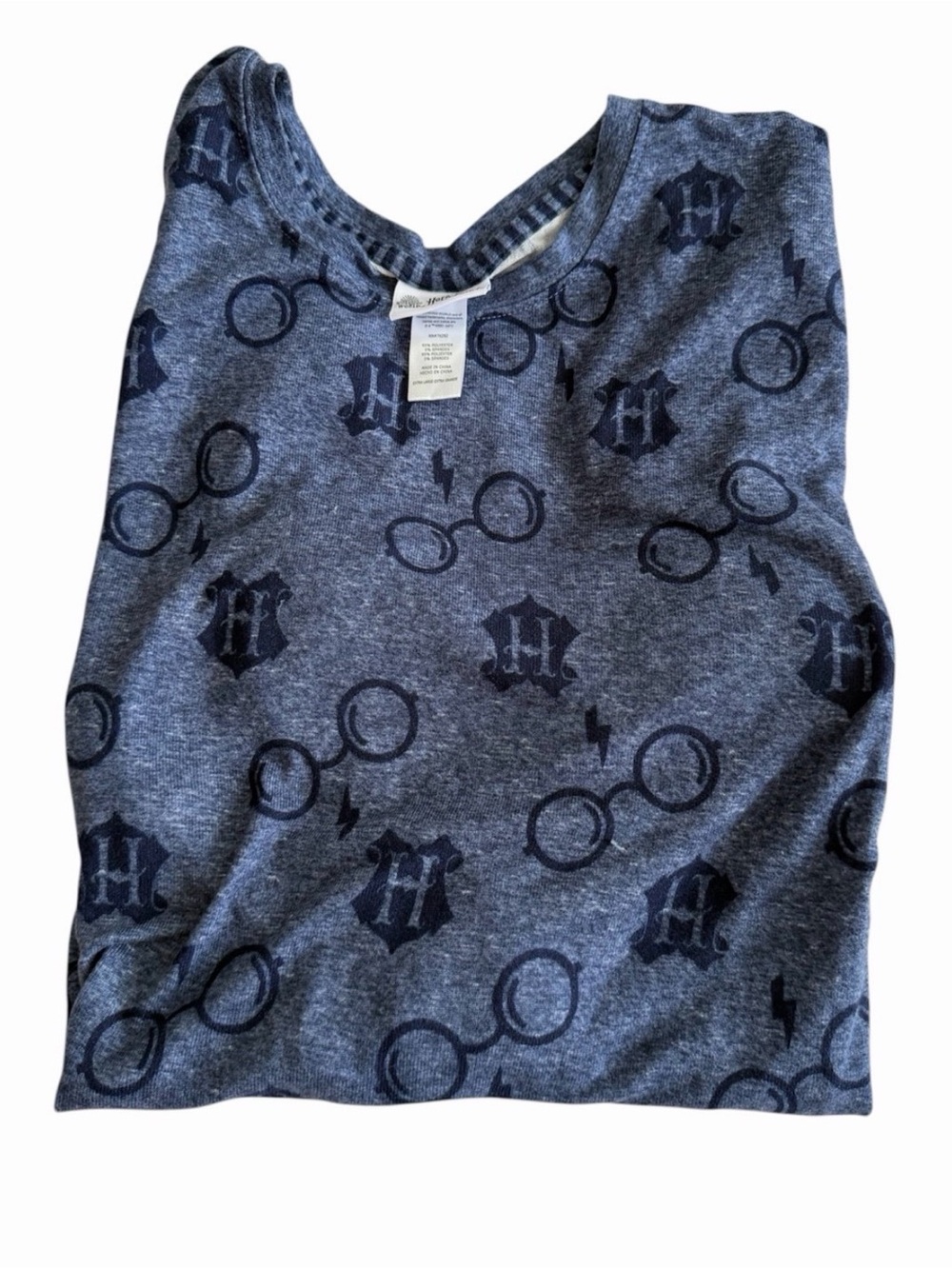 Harry Potter Pajama Set Women’s Gray Hogwarts Lounge Set